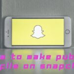 How To Make Public Profile On Snapchat 