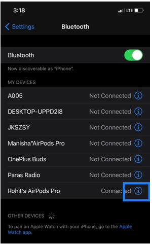 How to rename Airpods(2)